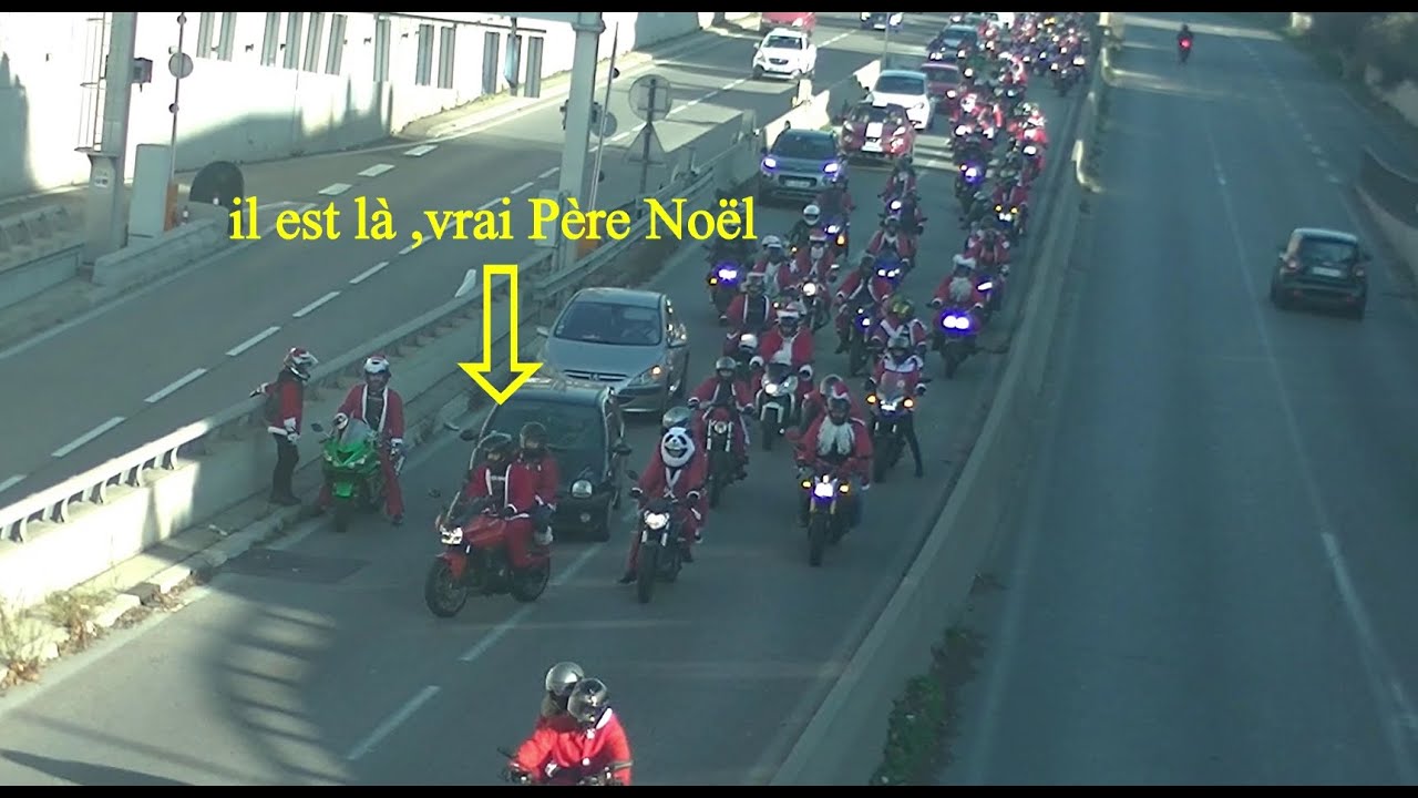 Ride des Pères Noël 🎅 à moto 