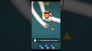 🐍 WORMATE ZONE.IO | Epic Worms Zone Best Gameplay 051 #shorts #snakegame #gameplay screenshot 4