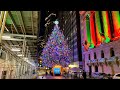 NYC Live Christmas Walk at Downtown Manhattan in Freezing Cold (December 18, 2020)