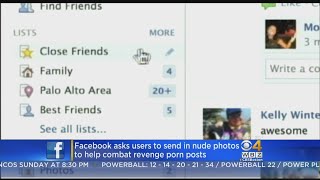 Facebook Asks For Nude Photos To Combat Revenge Porn - YouTube