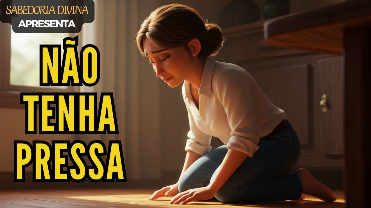 O TEMPO DE DEUS É CHEIO DE SABEDORIA! Lição de Vida!