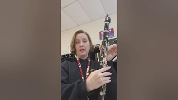 Concert A flat Major Scale B flat for clarinet, 1 octave