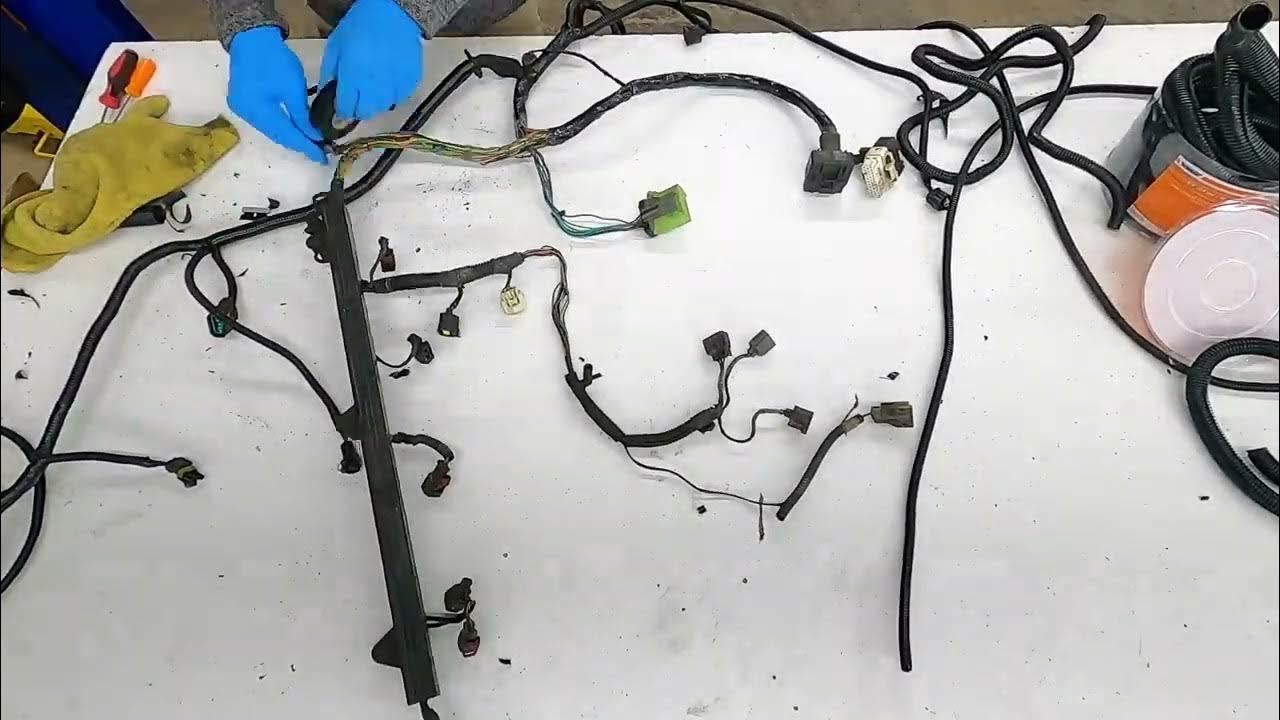 Jeep Wrangler TJ Rebuild | Part 6 | Wiring Harness Rebuild - YouTube