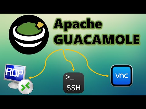 Видео: Guacamole - менеджер удаленных подключений SSH, RDP, VNC, K8s в браузере.