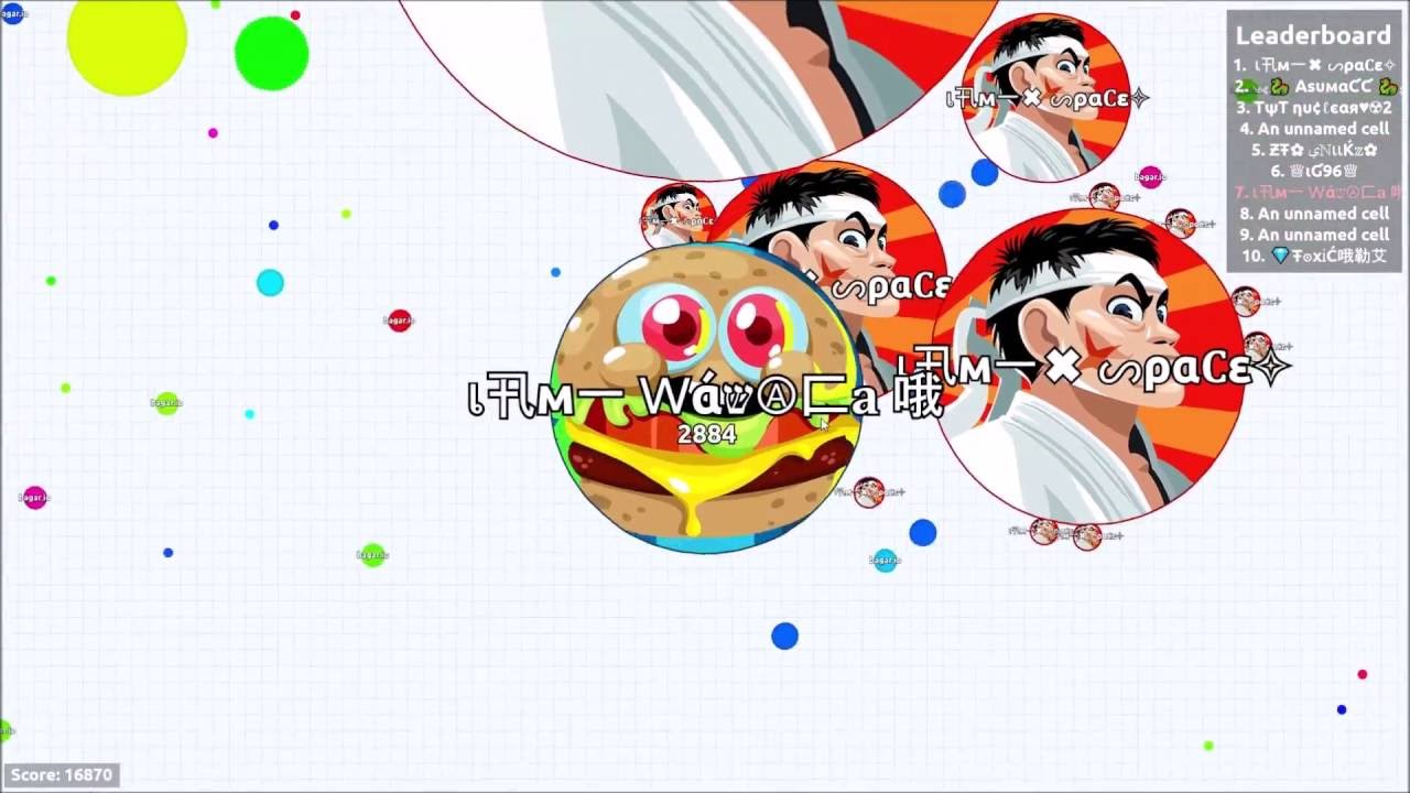 Agar.io 20K mass Gameplay  ( Edit by Wavaca )