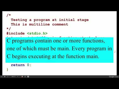 A Simple C
