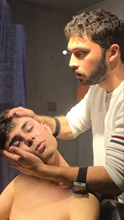 ASMR BARBER MASSAGE FROM A TURKISH BARBER