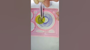 SPIROGRAPH What does this pattern resemble??? Magic Ruler Small ruler, big wisdom #спирограф