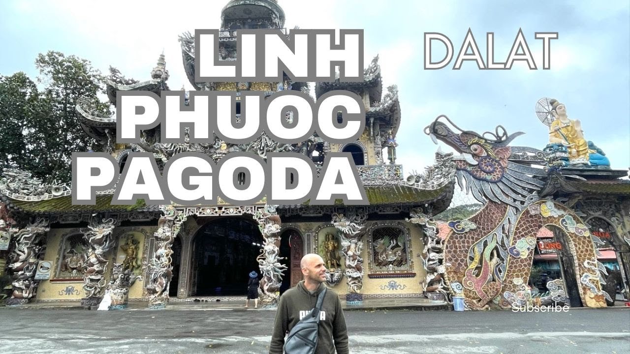 Visit to the Linh Phuoc Pagoda and Dalat Train Station | Dalat, Vietnam