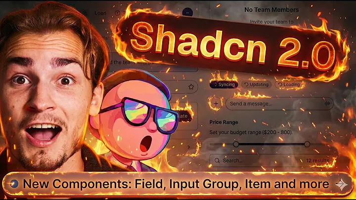 7 New Shadcn Components Are Here 🔥
