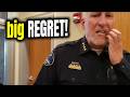Police Chief Realizes He Shoulda NEVER Messed with THIS Beast of a MAN