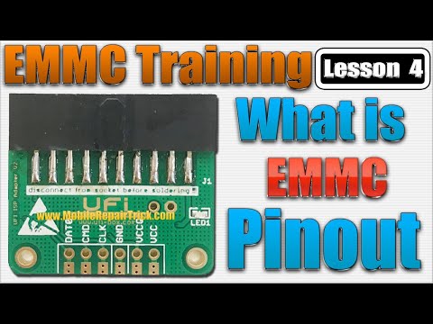 Emmc Training Lesson 4 | What Is Emmc Pinout | How to Connect Emmc | Isp Pinout | Emmc BGA Socket