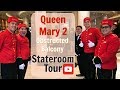 Queen Mary 2 Obstructed Balcony Stateroom Tour