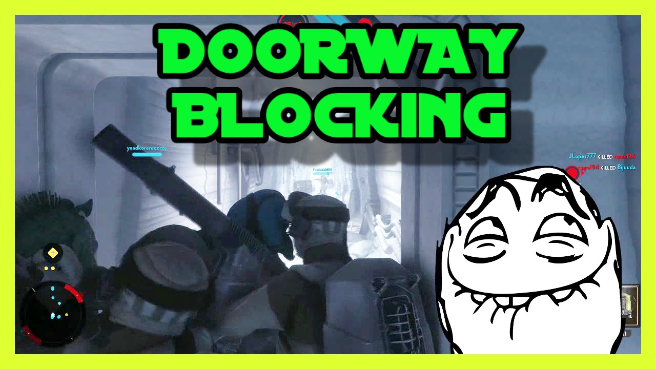 Door Blocking in Star Wars Battlefront
