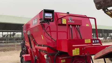 BEAUTY AND THE BEAST - REDOX FEED MIXER AT THE FARM - MASHALLAH MASHALLAH