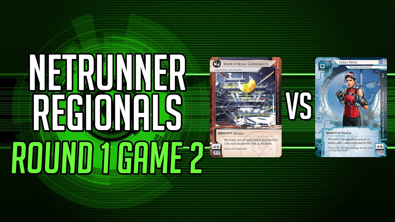 ANR Regionals 2016 - Replay Games Bangor - Round 1 Game 2