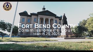 Commissioners Court Recap   March 25, 2025   HD 1080p