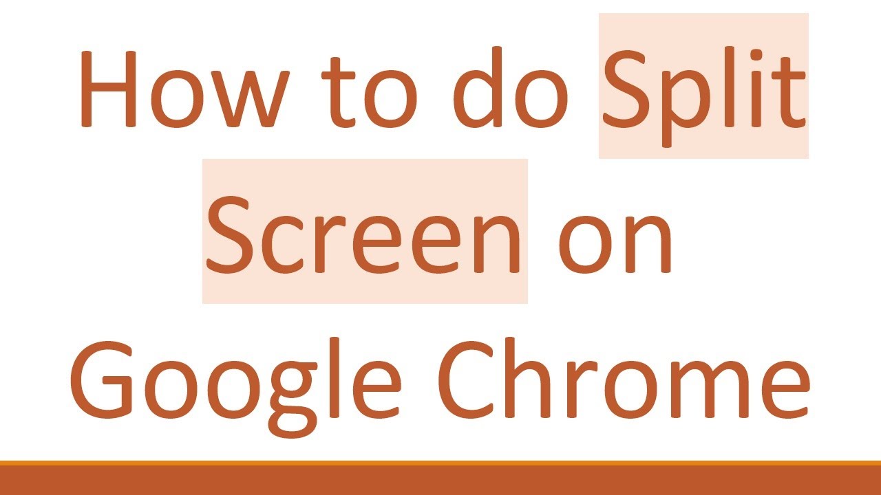 How To Do Split Screen On Google Chrome YouTube how-to-do-split-screen-on-google-chrome-youtube