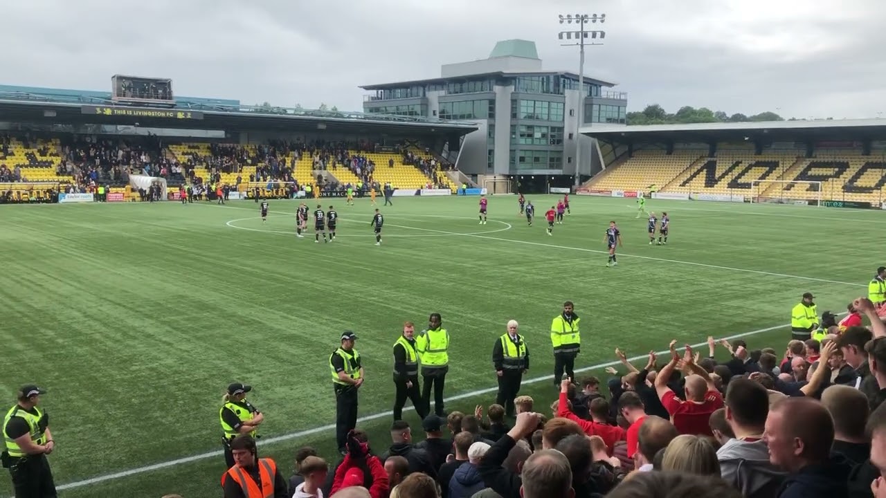 Full time at Tony Macaroni stadium. Livingston 0-0 Aberdeen 05/08/23