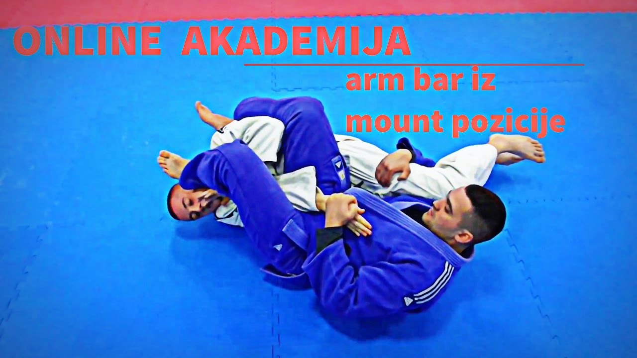 Ju Jitsu NeWaza Techniques Mount Submission Attack 1 Juji Gatame