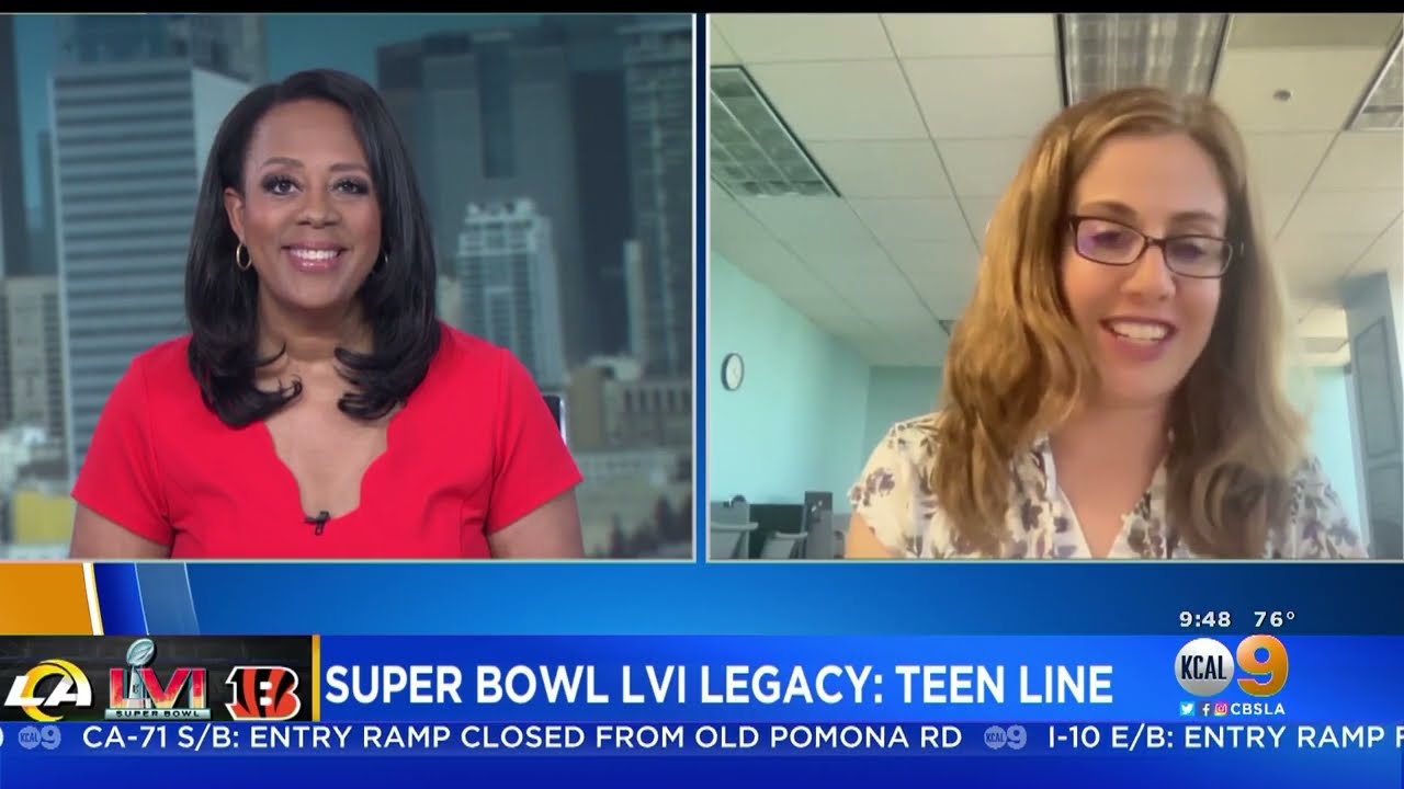 Teen Line on KCAL