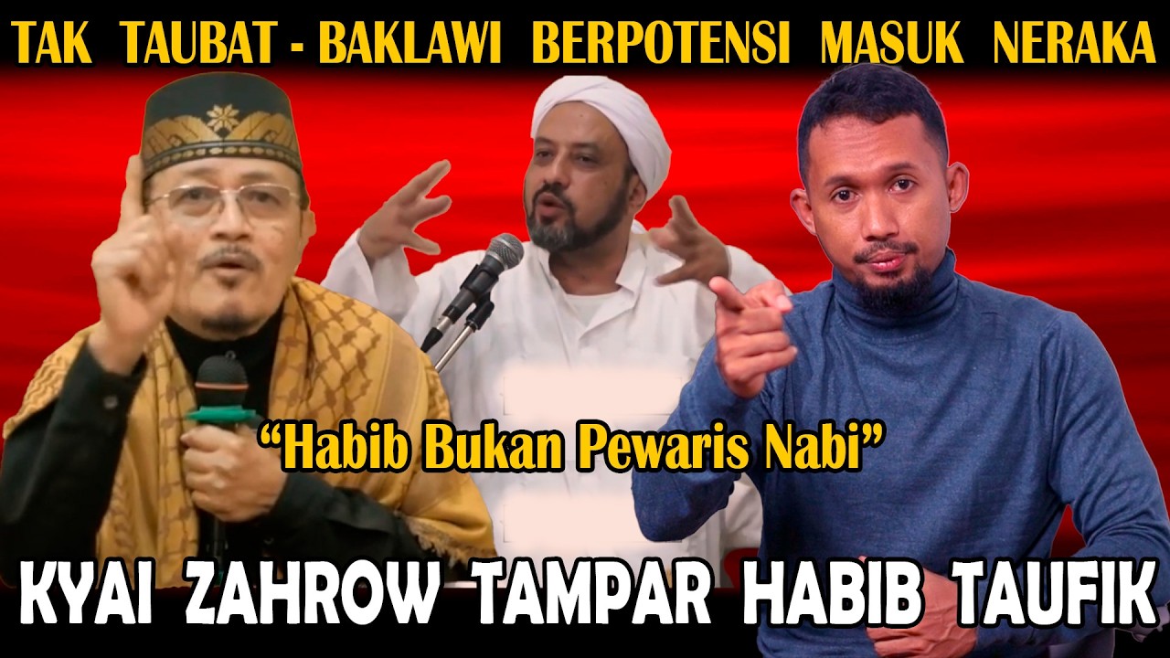 Statement Terbaru Kyai Ahmad Zahrow Yang Bikin Habib Taufiq Assegaf Meriang.!!