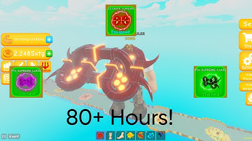 Buying 8TH SUPREME CLASS and ULTIMATE SUPREME CLASS in Legacy Lifting Simulator! (80+ hours)