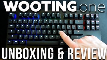 Wooting One Analog RGB Mechanical Keyboard - Pressure Sensitive!