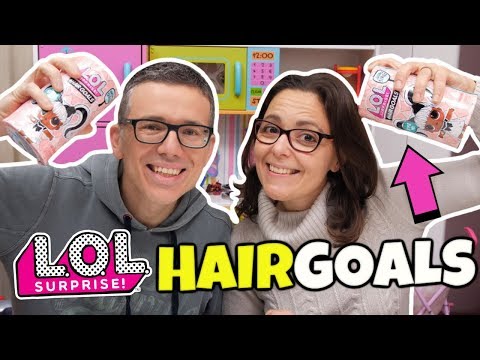 LOL SURPRISE HAIRGOALS con i CAPELLI: Apertura di Coppia GBR