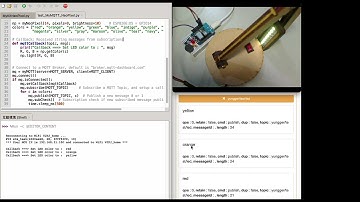 My MQTT NeoPixel WS2812B LED Test