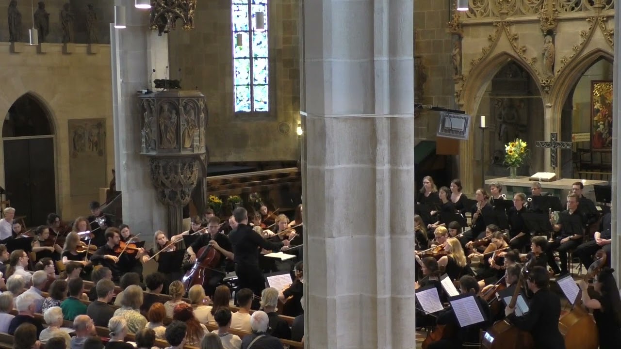 Sommerkonzert 2025 Dvorak Cellokonzert B Moll, Op. 104 Freie Sinfonie Tübingen & Lionel Martin