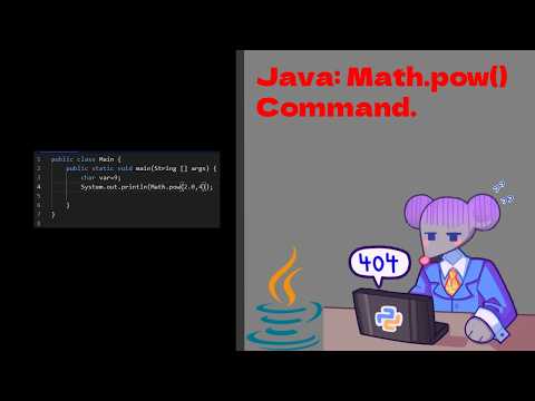 Java: Math.pow() Command.