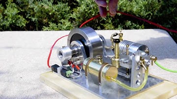 Webster Engine, Webster Viertaktmotor, Model Gas Engine