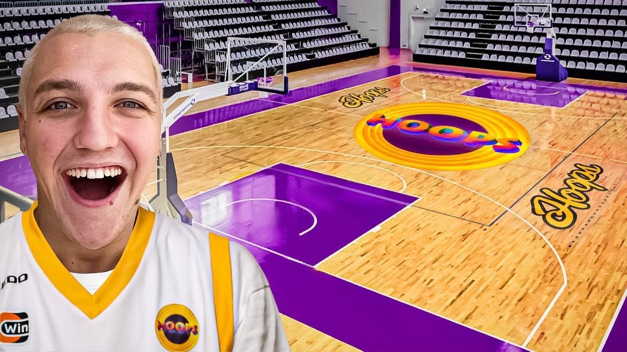 МЫ СДЕЛАЛИ СОБСТВЕННУЮ БАСКЕТБОЛЬНУЮ ПЛОЩАДКУ HOOPS YouTube