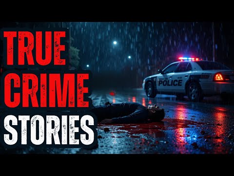 5 Disturbing True Crime Stories For Sleep With Rain Sound | Black Screen | Vol. 166