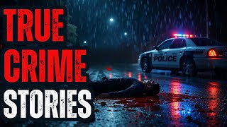 5 Disturbing True Crime Stories For Sleep With Rain Sound | Black Screen | Vol. 166