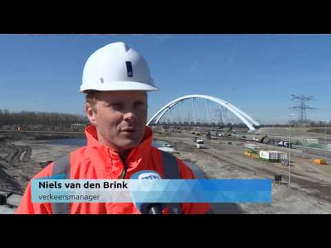 Chaos compleet rond knooppunt Diemen door afsluiting A1