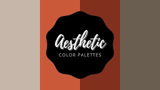 Aesthetic Color Palettes With Its Name And Hex Color Code Part - 8 Mochibubble