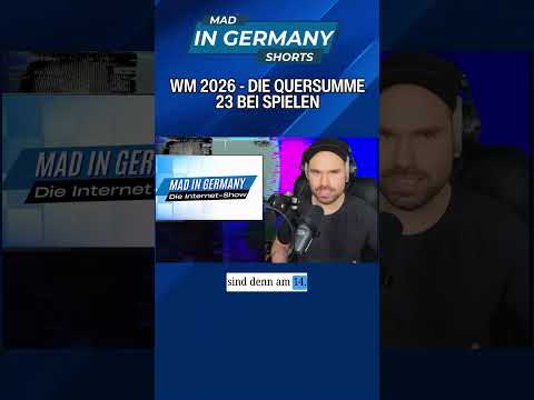 WM 2026 - Die Quersumme 23 in Spielen...