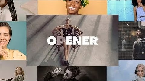 Fast Opener Two in One After Effects Template | Dynamic Slideshow opener ae template