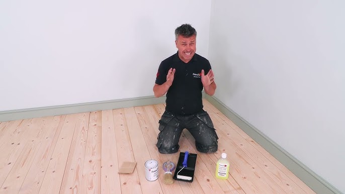 Painting A Wood Floor White