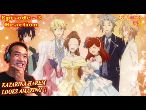 LOVE RIVALS | HAMEFURA: My Life as a Villainess All Routes Lead to Doom Episode 3 REACTION [はめふら 3話]