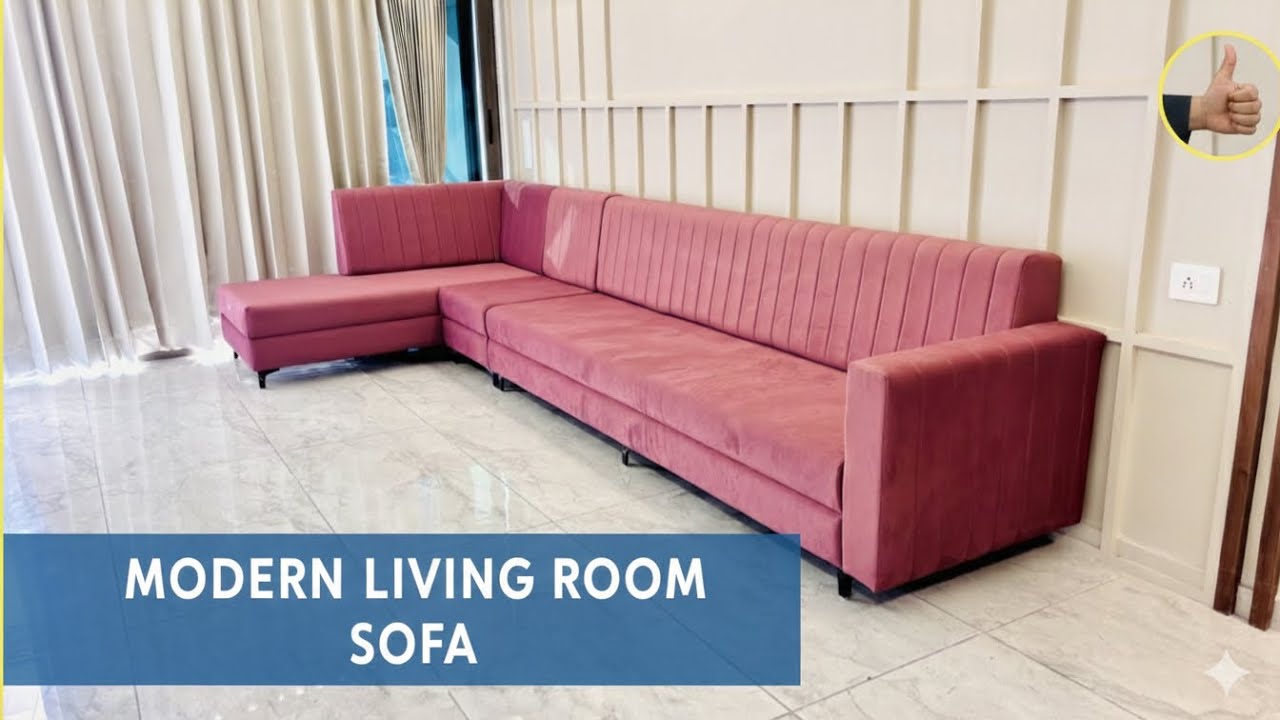 L Shape Sofa, Making At Home !￼ L शेप सोफा घर पर कैसे बनता है 
