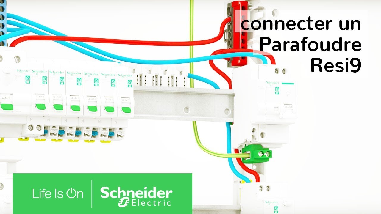 Parafoudre modulaire monophasé Schneider Resi9