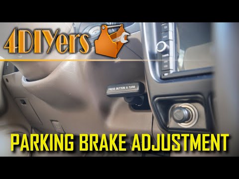 How to: 95-04 Toyota Tacoma Parking Brake Adjustment