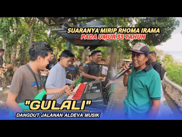 Gulali.penyumbang lagu berusuara Rhoma irama Di Aldeva musik class=