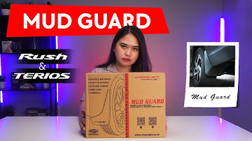 #otoproject_review : MUD GUARD ALL NEW RUSH & TERIOS!! Kuat, OEM Fit & Tidak Mudah Pecah!