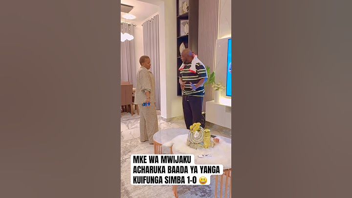 MWIJAKU ALIAHIDI YANGA IKISHINDA MKE WAKE ACHUKULIWE, SAAAAAASA TUNAFANYAJE ? 😂😂