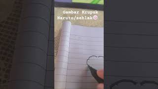 gambar Krupuk Naruto/seblak!!#fypシ゚viral #gambar#emoji