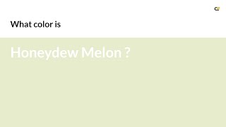 Honeydew Melon color #e6eccc hex color - Green color - Cool color e6eccc